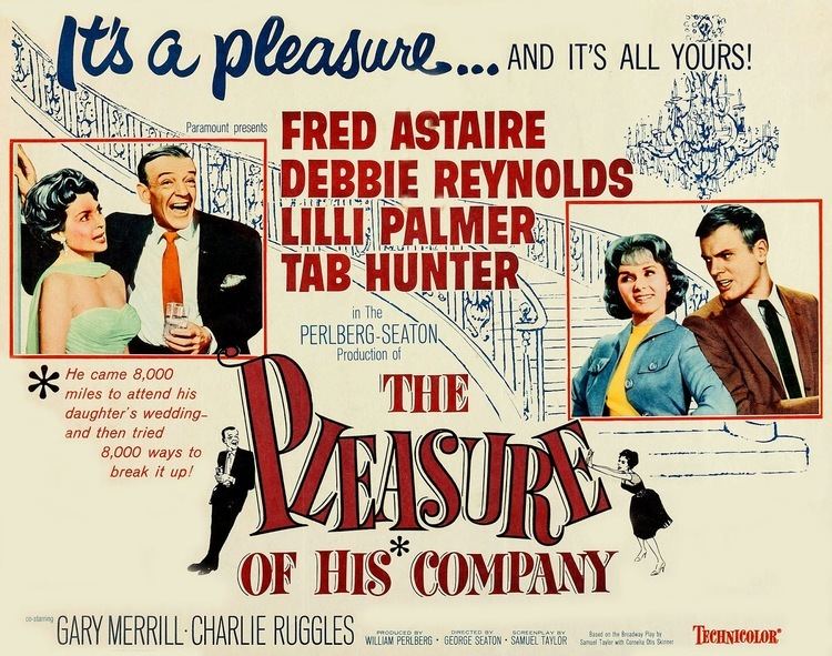 The Pleasure of His Company Greenbriar Picture Shows Fred Astaire Dances at Debbie Reynolds