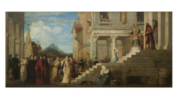 The Presentation of the Virgin at the Temple (Titian) mediavamacukmediathiracollectionimages2007