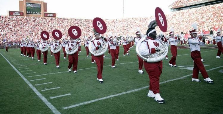 The Pride of Oklahoma Marching Band OU Sports Extra Pride of Oklahoma band students vent in open