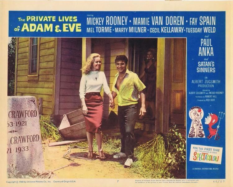 The Private Lives of Adam and Eve (film) THE PRIVATE LIVES OF ADAM AND EVE Lobby Card 7 Mickey Rooney Mamie