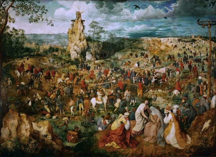 The Procession to Calvary (Bruegel) FilePieter Bruegel I The Procession to Calvary 1564jpg