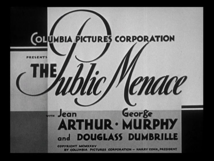 The Public Menace Happyotter THE PUBLIC MENACE 1935