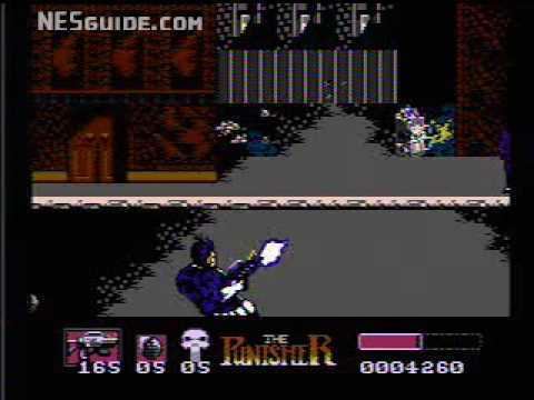 The Punisher (1990 video game) The Punisher NES Gameplay YouTube