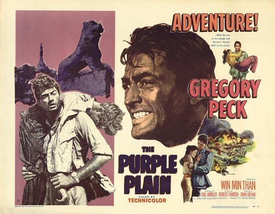 The Purple Plain The Purple Plain Movie Poster 2 of 2 IMP Awards