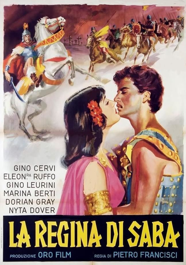 The Queen of Sheba (1952 film) THE QUEEN OF SHEBA 1952 LEONORA RUFFO Pinterest Queens