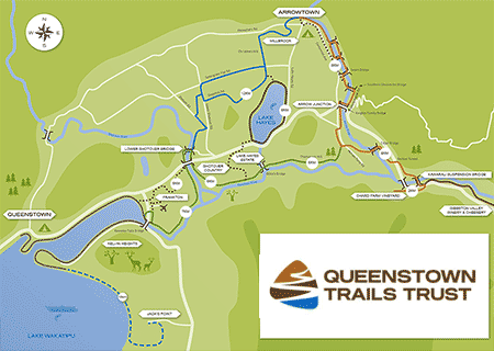 The Queenstown Trail Queenstown Trails Mountain Bike Trails