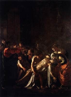 The Raising of Lazarus (Caravaggio) Web Gallery of Art searchable fine arts image database