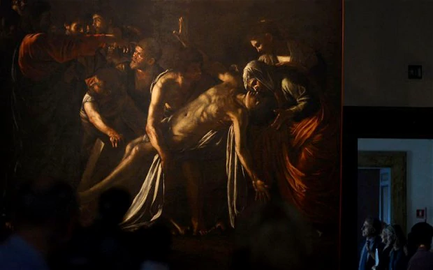 The Raising of Lazarus (Caravaggio) Caravaggio39s Resurrection of Lazarus unveiled after restoration