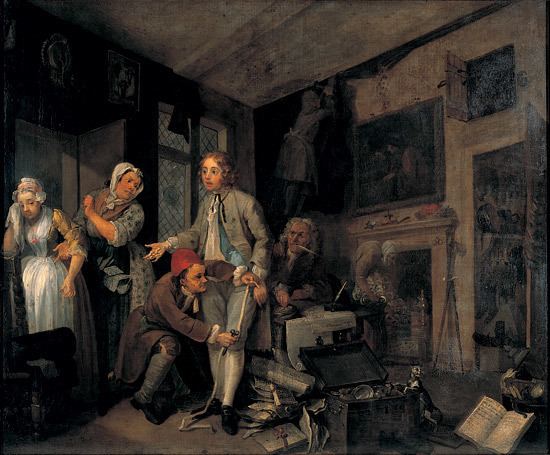 The Rake's Progress Hogarth Hogarth39s Modern Moral Series The Rake39s Progress Tate