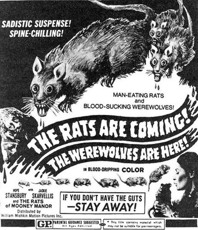 The Rats Are Coming! The Werewolves Are Here! The Rats Are Coming The Werewolves Are Here USA 1972 HORRORPEDIA