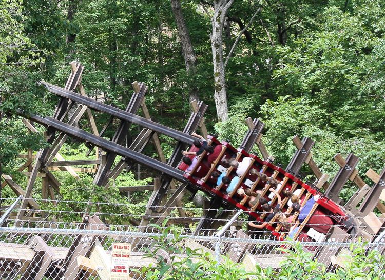 The Raven (roller coaster) NegativeG Silver Dollar City July 2013 Page Eight