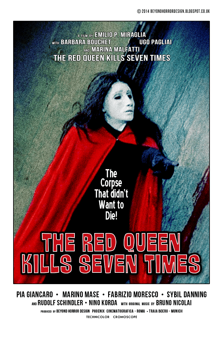 The Red Queen Kills Seven Times BEYOND HORROR DESIGN RED QUEEN KILLS SEVEN TIMES THE Emilio