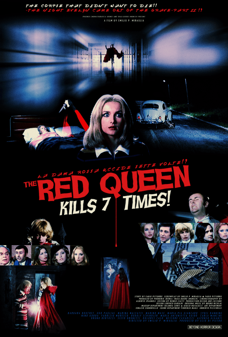 The Red Queen Kills Seven Times RED QUEEN KILLS SEVEN TIMES THE Emilio Miraglia 1972 Filme