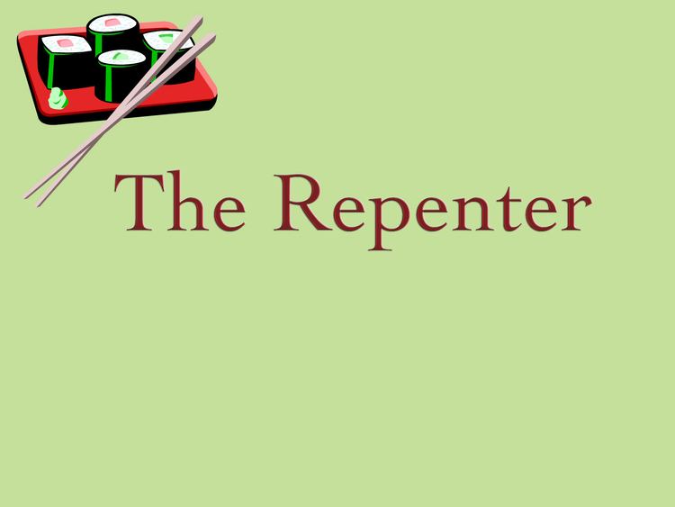 The Repenter Sunday April 30 The Repenter THE MESSAGE CHRISTIAN CHURCH