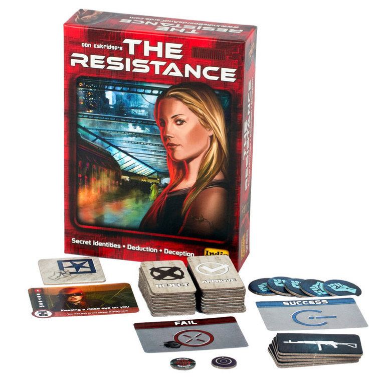 The Resistance (game) Buy Indie Boards and Cards Resistance the 2nd Edition Online at Low