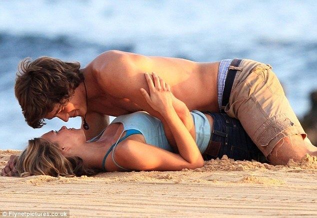 The Return (1980 film) movie scenes Steamy scenes Indiana Evans and Brenton Thwaites recreate a famous scene as they shoot the