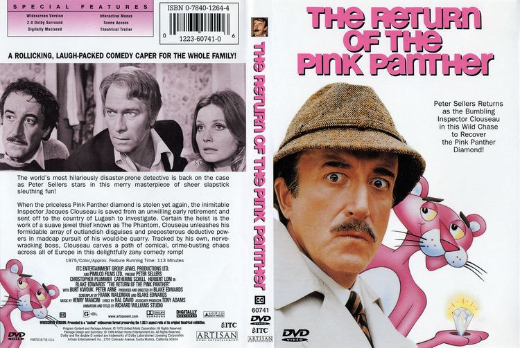 The Return of the Pink Panther The Return of the Pink Panther dvd cover 1975 R1