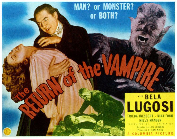 The Return of the Vampire The Return of the Vampire 1944 HORRORPEDIA