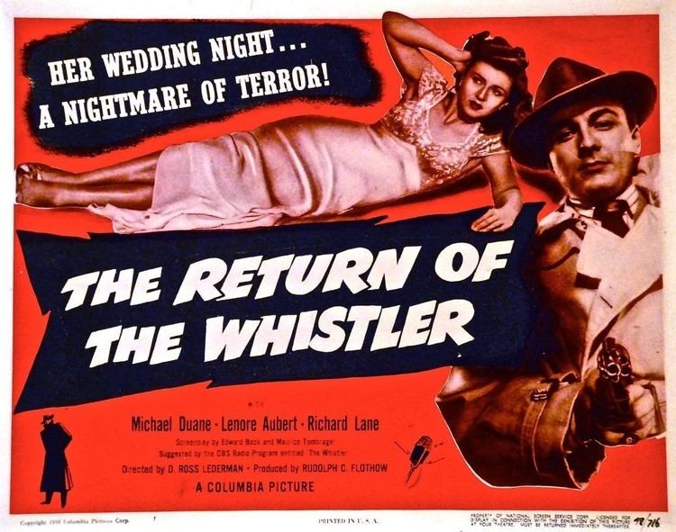 The Return of the Whistler Radio Spirits Blog Archive The Return of the Whistler 1948