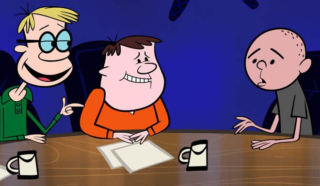 The Ricky Gervais Show Pilkington39s Idiocy Animates Ricky Gervais Show WIRED