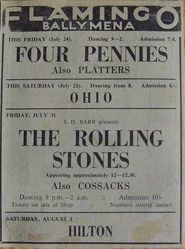 The Rolling Stones 1964 tours