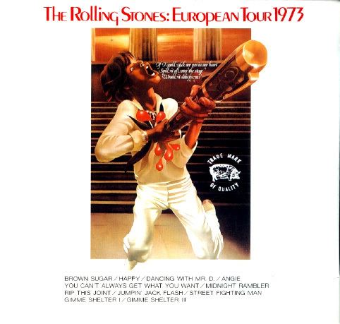 The Rolling Stones European Tour 1973 Bedspring Symphony Brussels 1973 CDs