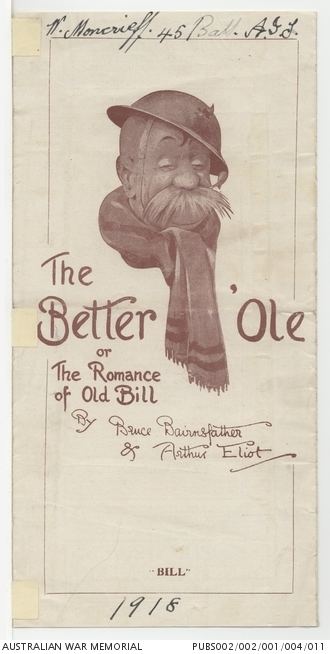 The Romance of Old Bill Item 11 The Better Ole or The Romance of Old Bill The Australian