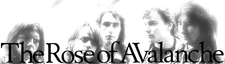 The Rose of Avalanche The Rose of Avalanche Leeds Goth rock band The Rose of Avalanche