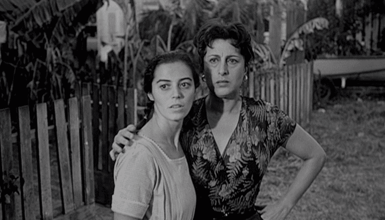 American actor Burt Lancaster and Italian actress Anna Magnani in the movie  The Rose Tattoo USA