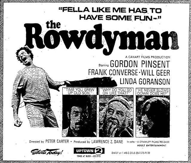 The Rowdyman Of All Places to Have Come FromGordon Pinsents Father was