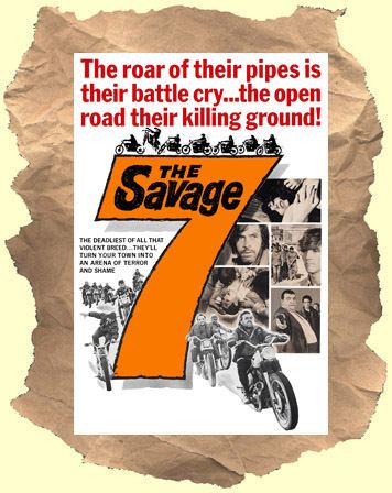 The Savage Seven SAVAGE SEVEN 7 Buy it on DVD Adam Rourke D Richard Rush biker