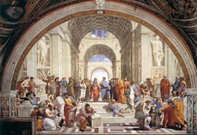 The School of Athens Web Gallery of Art searchable fine arts image database