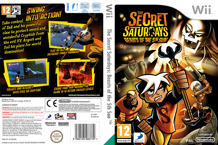 The Secret Saturdays: Beasts of the 5th Sun R85PG9 The Secret Saturdays Beasts of the 5th Sun