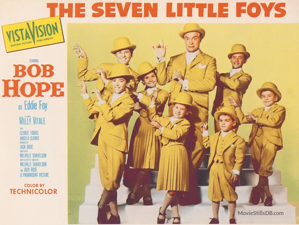 The Seven Little Foys The Seven Little Foys Lobby card with Bob Hope Billy Gray