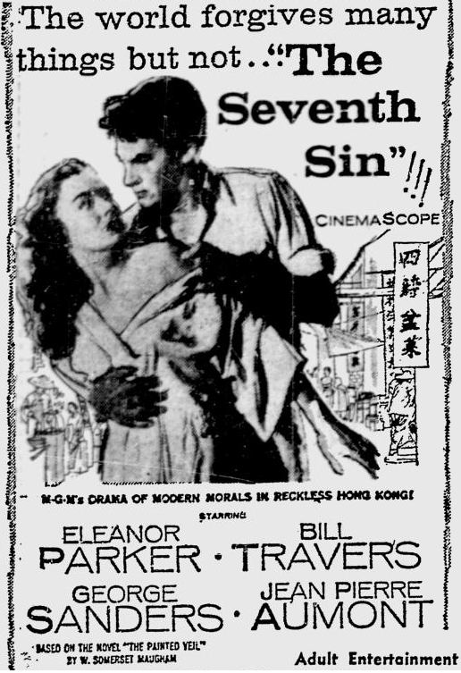 The Seventh Sin Eleanor Parker Promoting The Seventh Sin
