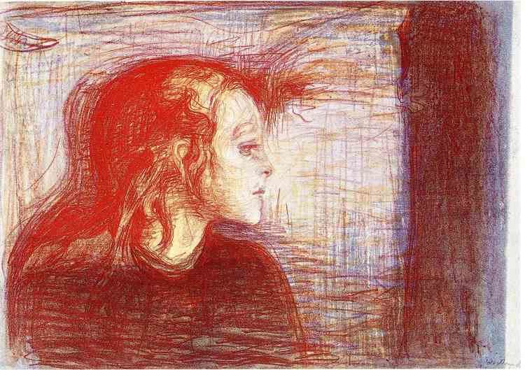 The Sick Child The Sick Child II 1896 Edvard Munch WikiArtorg