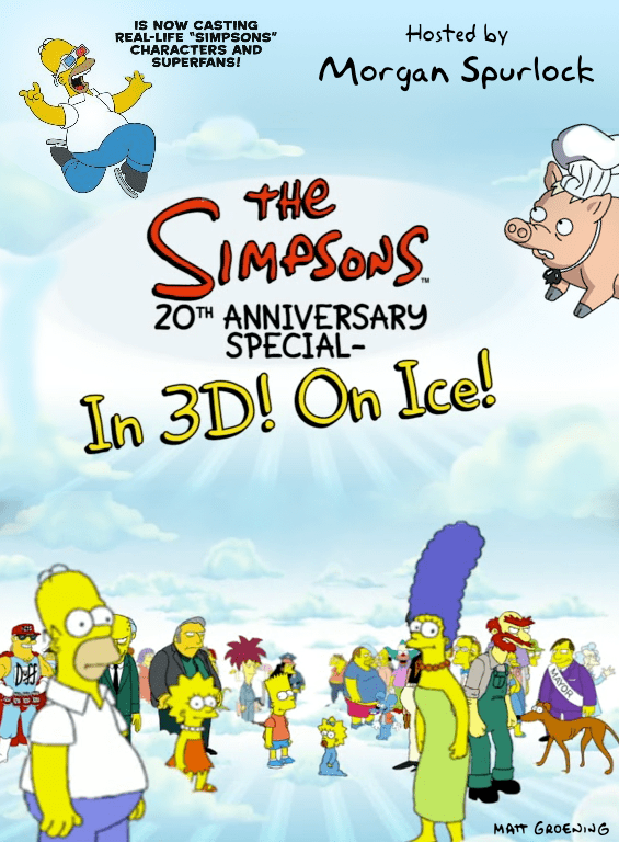 The Simpsons 20th Anniversary Special – In 3-D! On Ice! The Simpsons 20th Anniversary Special Poster by Homey98 on DeviantArt