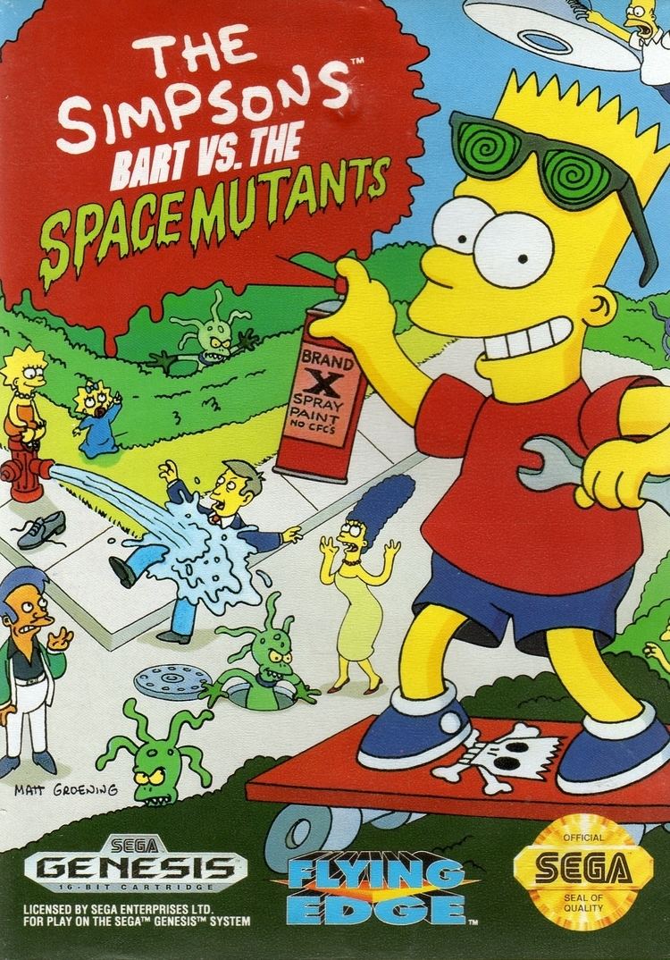 The Simpsons: Bart vs. the Space Mutants The Simpsons Bart vs the Space Mutants Genesis IGN