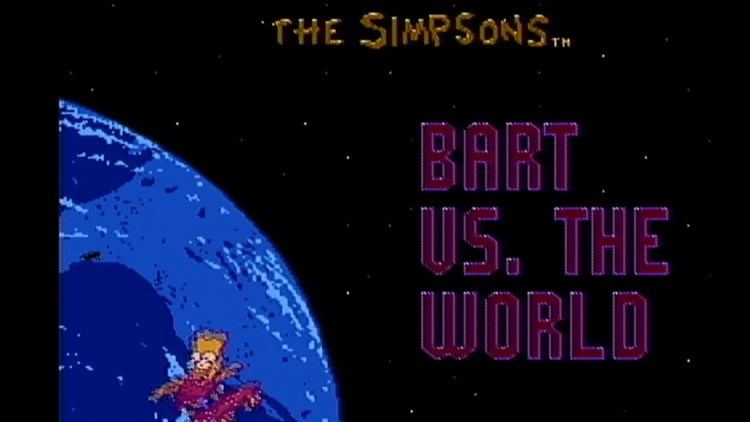 The Simpsons: Bart vs. the World The Simpsons Bart vs the World NES Gameplay YouTube