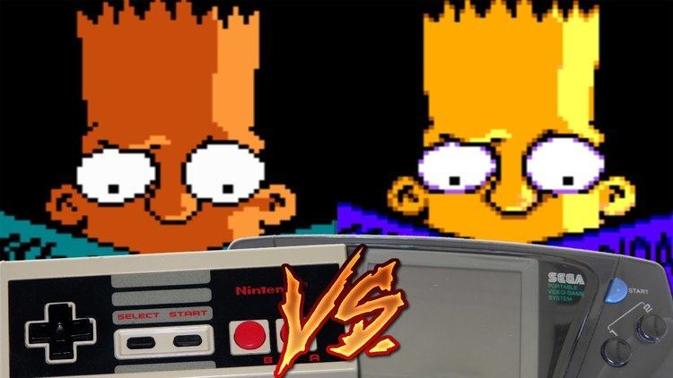 The Simpsons: Bartman Meets Radioactive Man NES Vs Game Gear The Simpsons Bartman Meets Radioactive Man YouTube