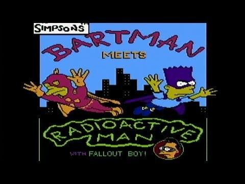 The Simpsons: Bartman Meets Radioactive Man The Simpsons Bartman Meets Radioactive Man NES Gameplay YouTube