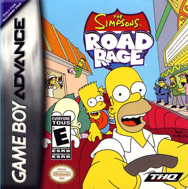 The Simpsons: Road Rage The Simpsons Road Rage Box Shot for Game Boy Advance GameFAQs
