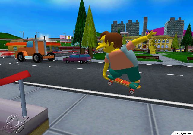 The Simpsons Skateboarding Simpsons Skateboarding CD Playstation 2 Isos Downloads The