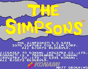 The Simpsons (video game) Play Simpsons The Coin Op Arcade online Play retro games online