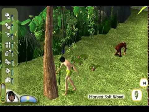 the sims 2 castaway boar hunting