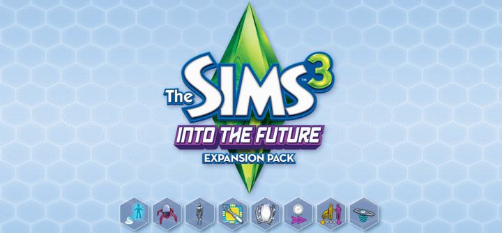 into the future sims 3 product code unused