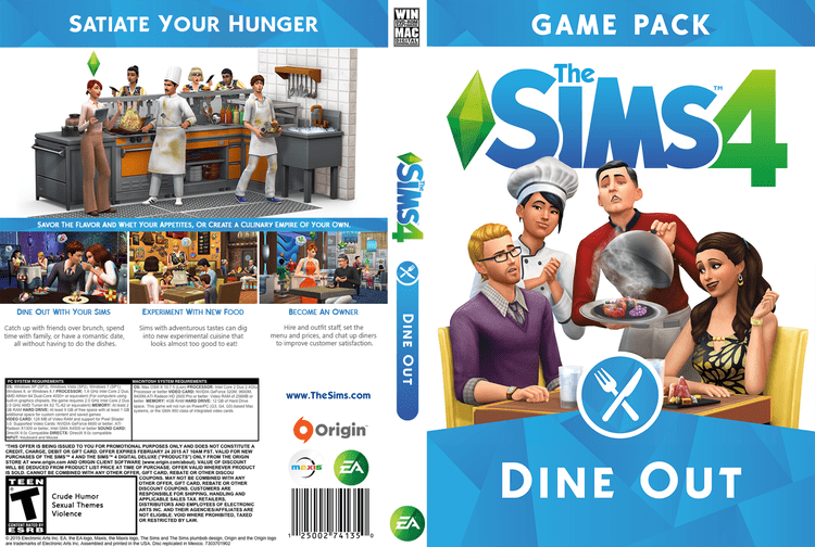 The Sims 4: Dine Out The Sims 4 Dine Out