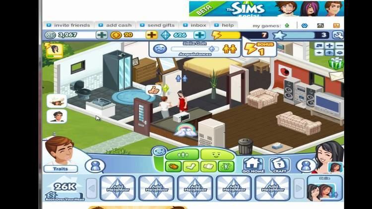 The Sims Social The Sims Social Facebook Game Gameplay 12 YouTube