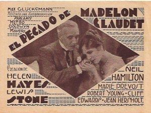 The Sin of Madelon Claudet PreCode Crazy The Sin of Madelon Claudet 1931 shadowsandsatin