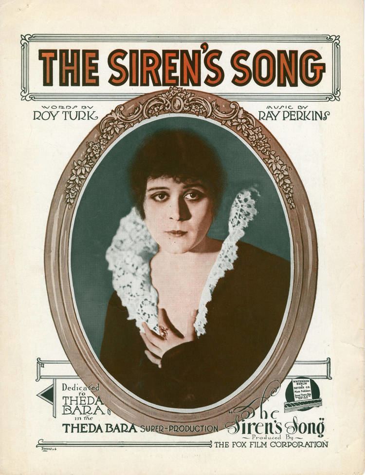 The Siren's Song (1919 film) FileSheet music cover THE SIRENS SONG 1919jpg Wikimedia Commons